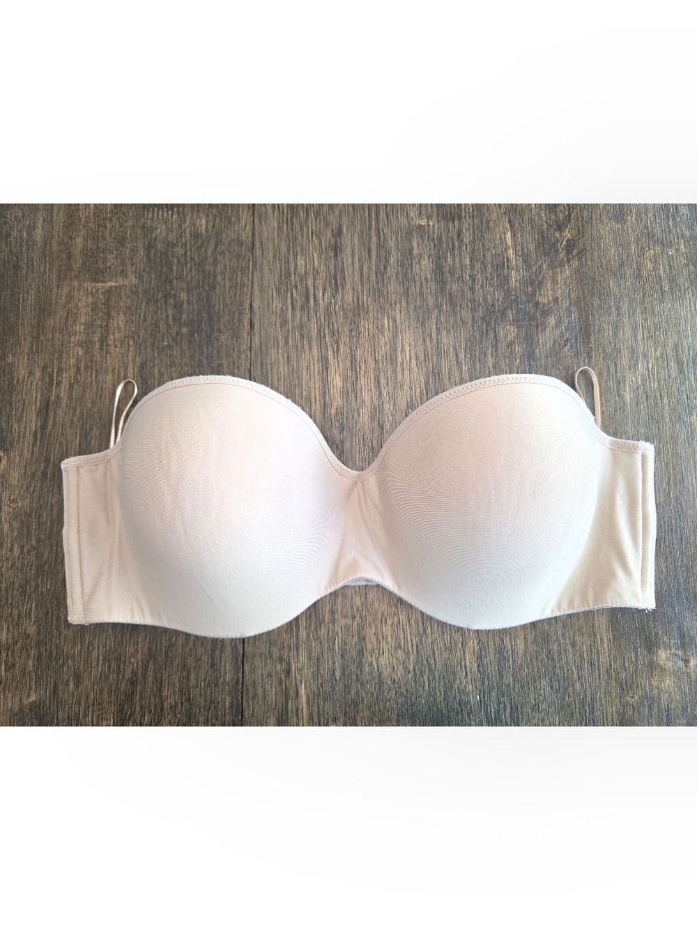 Lilyette Strapless Beige Underwire Bra
